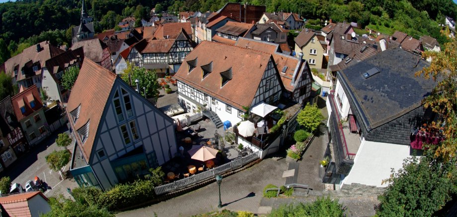 Eppstein aus der Vogelperspektive