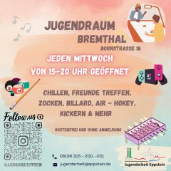 Kopie von Jugendraum Bremthal ab 10 J. - 2