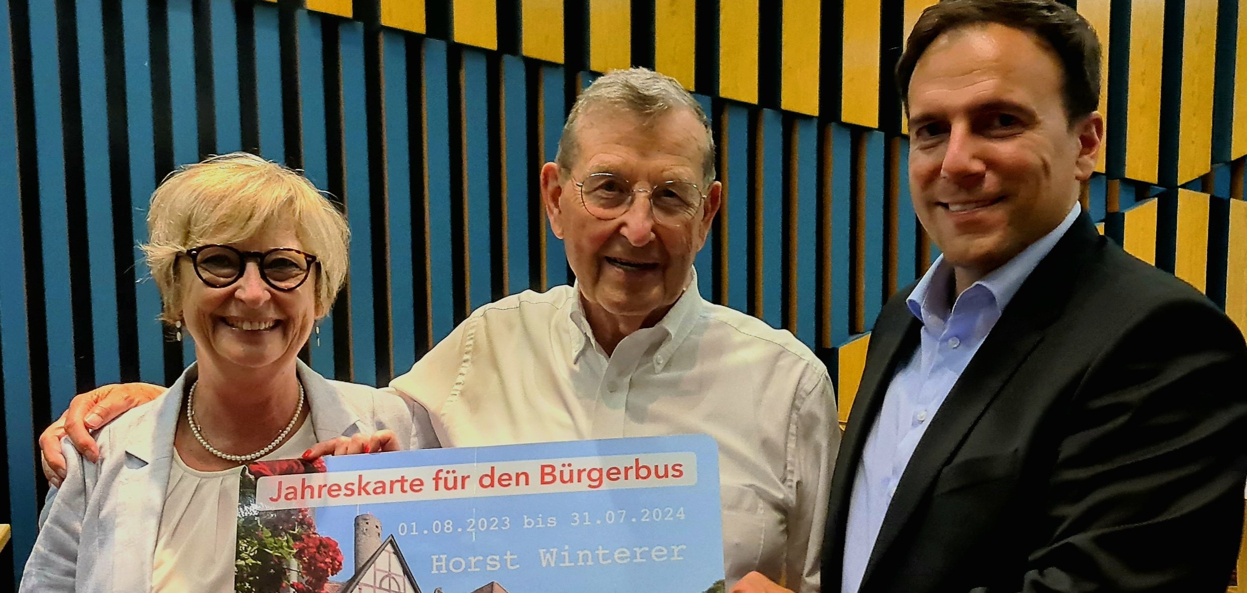 Sabine Bergold, Horst Winterer und Alexander Simon