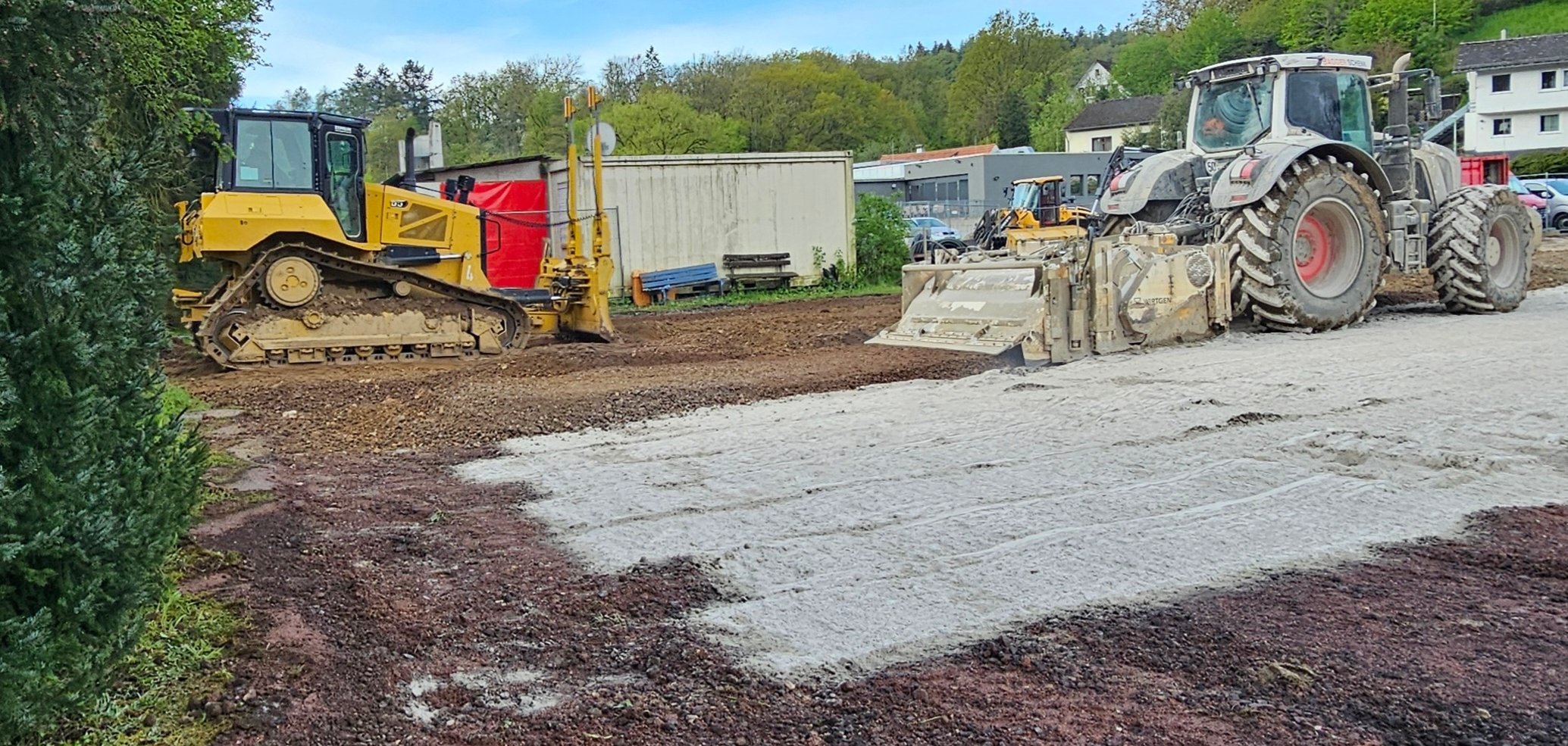 Baustelle an der Embsmühle