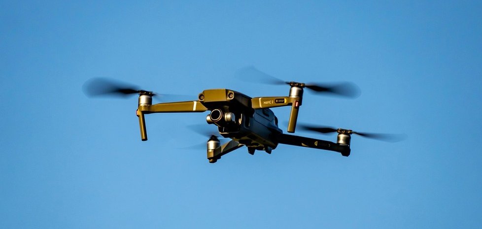 Drohne in der Luft