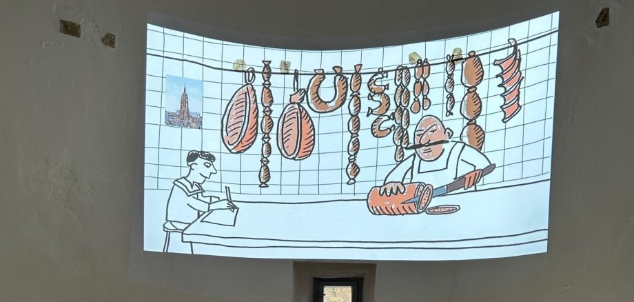 Filmausschnitt der im Bettelbub gezeigt wird