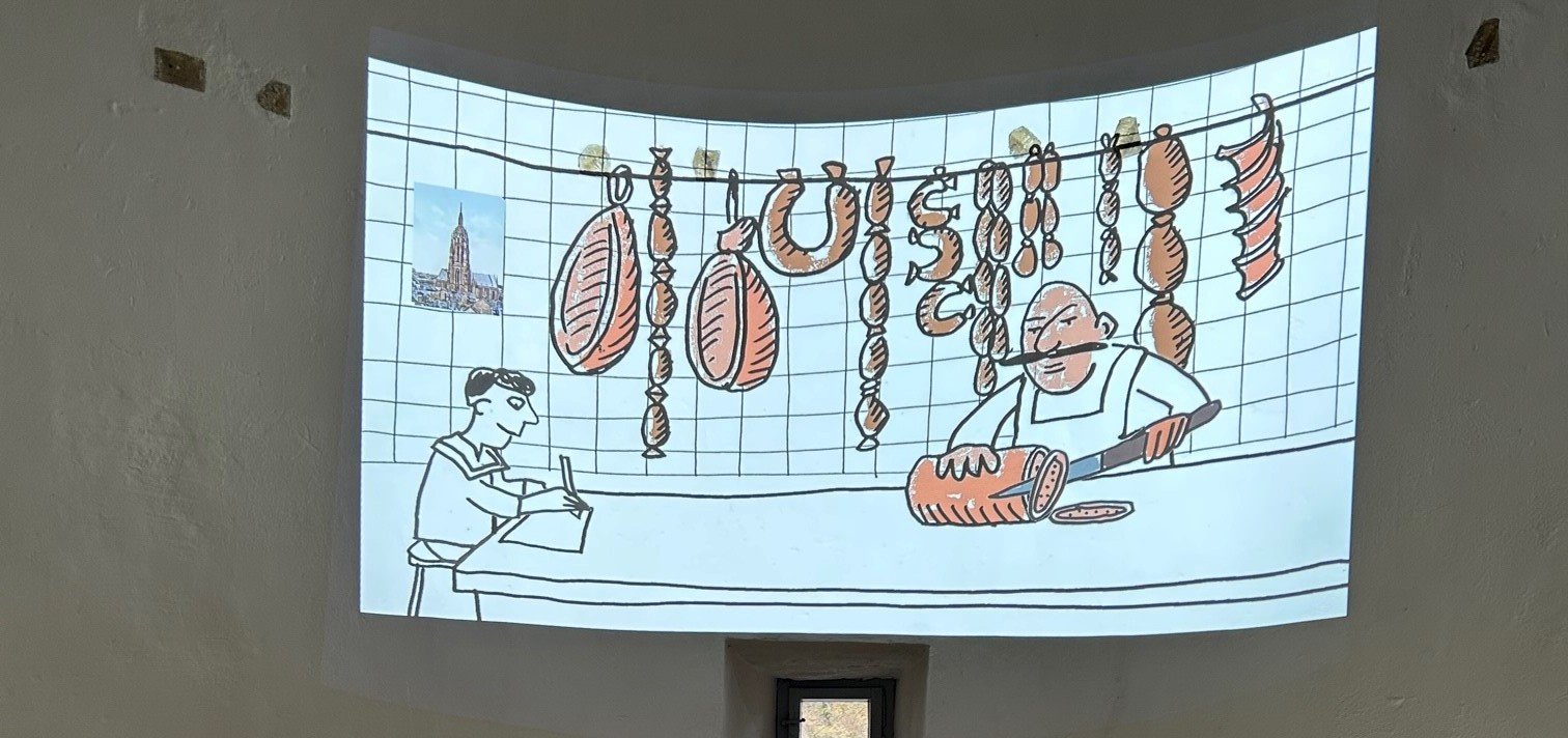 Filmausschnitt der im Bettelbub gezeigt wird